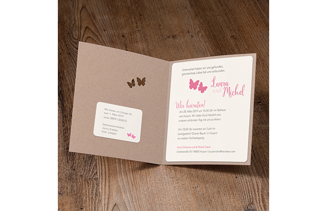 Hochzeitskarte 727040 