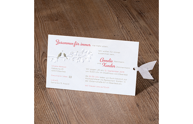 Hochzeitskarte 727012 
