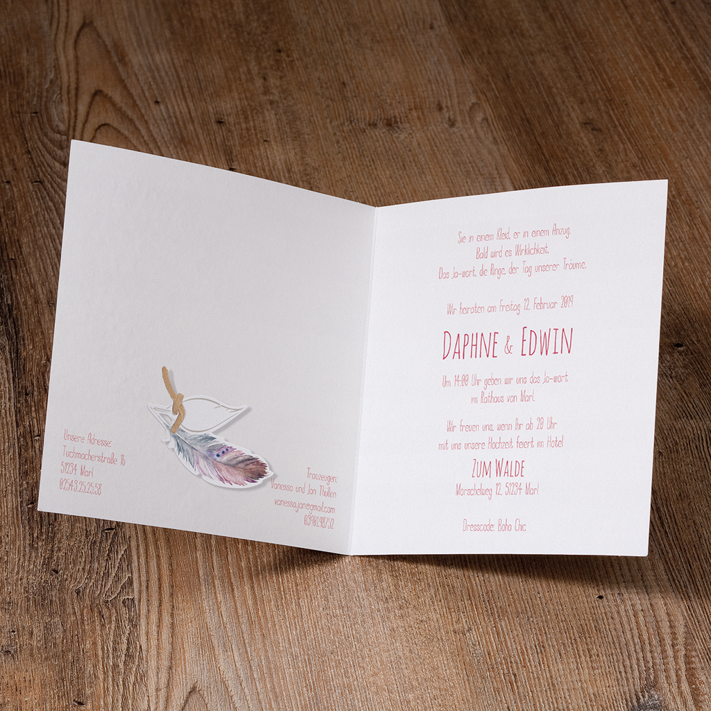 Hochzeitskarte 727004 