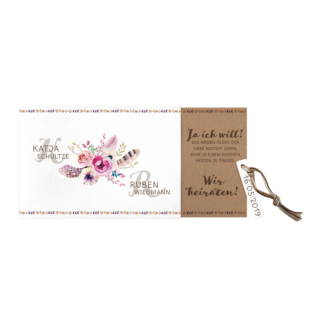 Hochzeitskarte 727011 