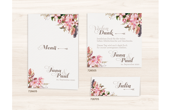 Hochzeitskarte 728005 
