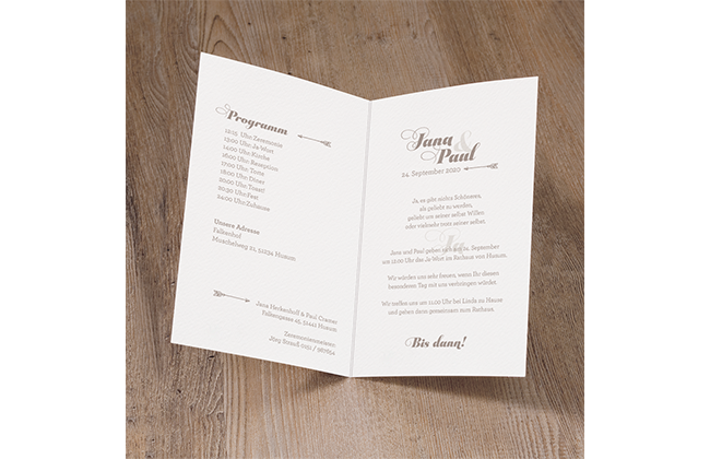 Hochzeitskarte 728005 