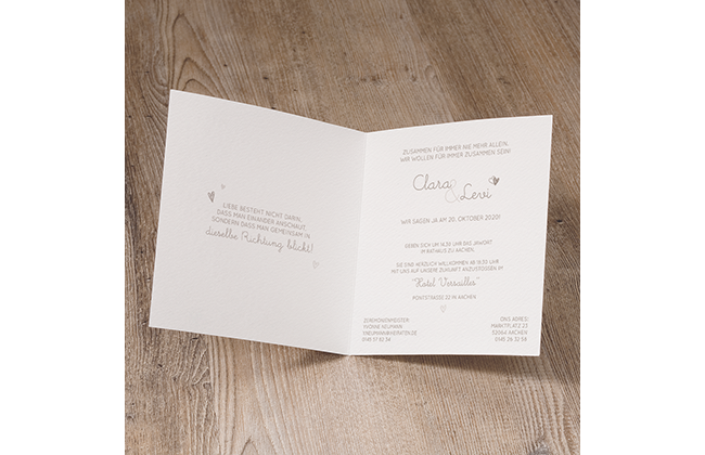 Hochzeitskarte 728010 