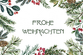 Weihnachtskarte Deko 40066h 