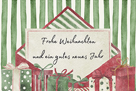 Weihnachtskarte Geschenke 40070h