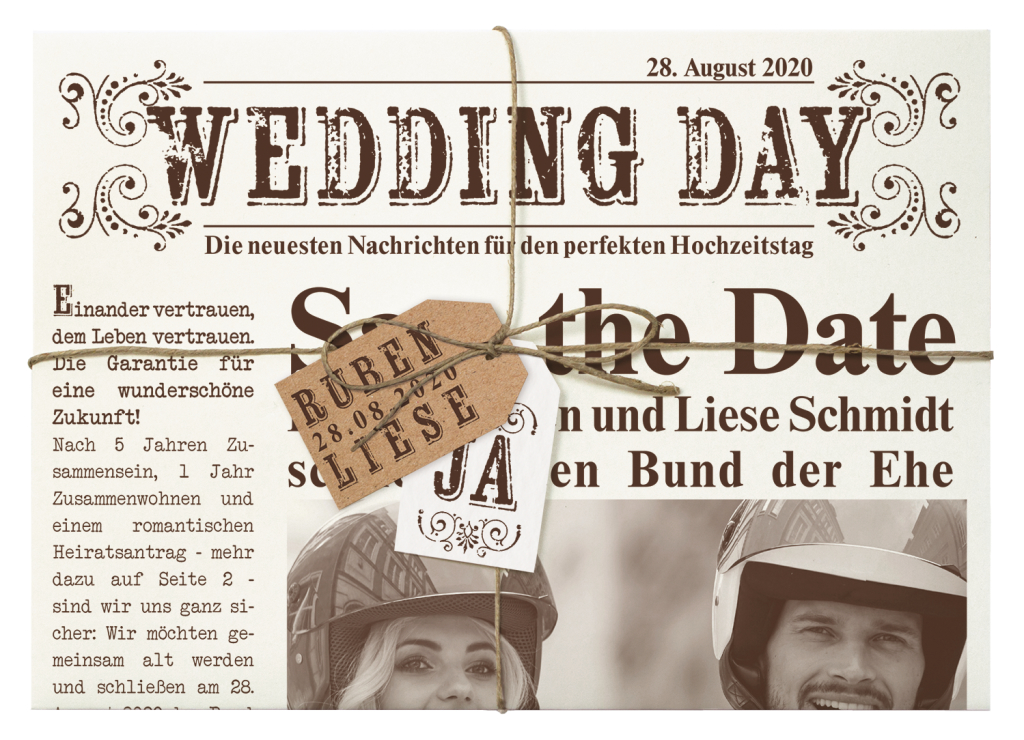 Hochzeitskarte 728002